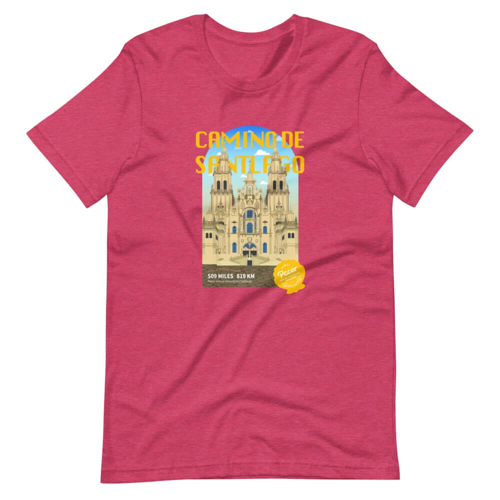 Camino de Santiago Virtual Challenge Unisex T-Shirt - Image 3