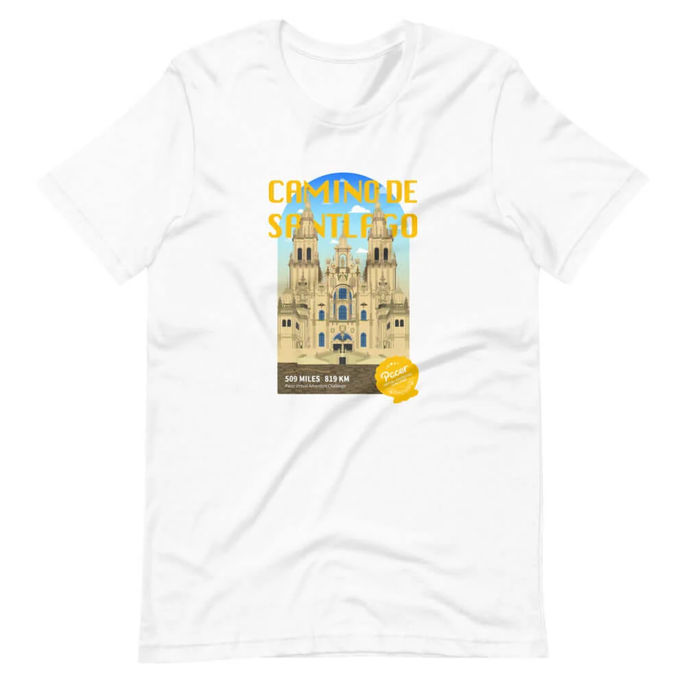 Camino de Santiago Virtual Challenge Unisex T-Shirt - Image 5