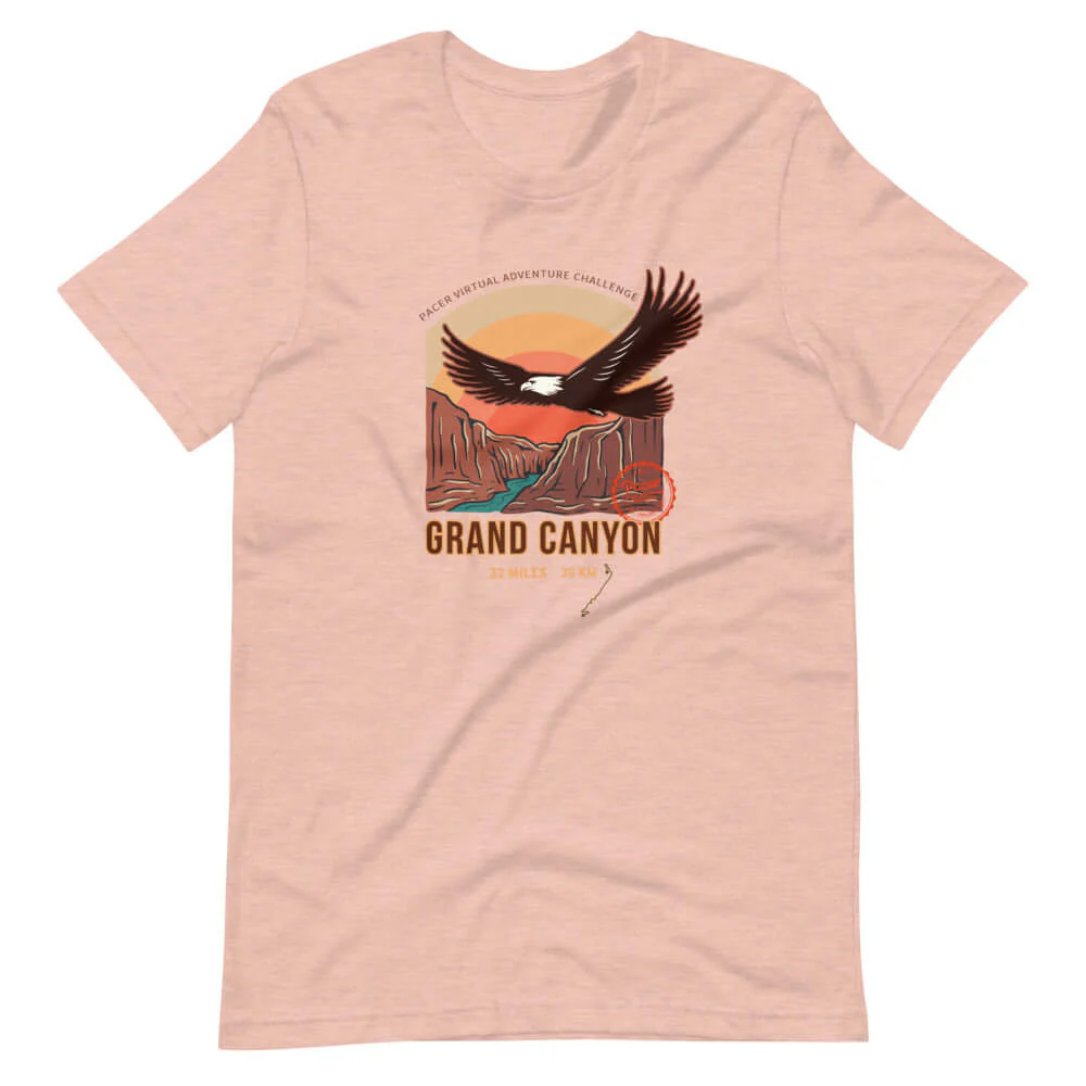 Grand Canyon Virtual Challenge Unisex T-Shirt - Image 4