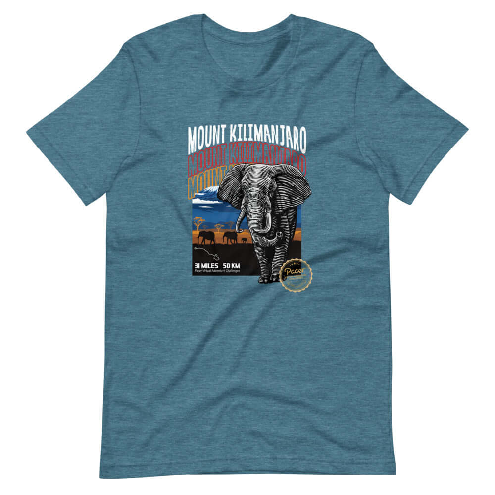 Kilimanjaro Virtual Challenge Unisex T-Shirt - Image 7