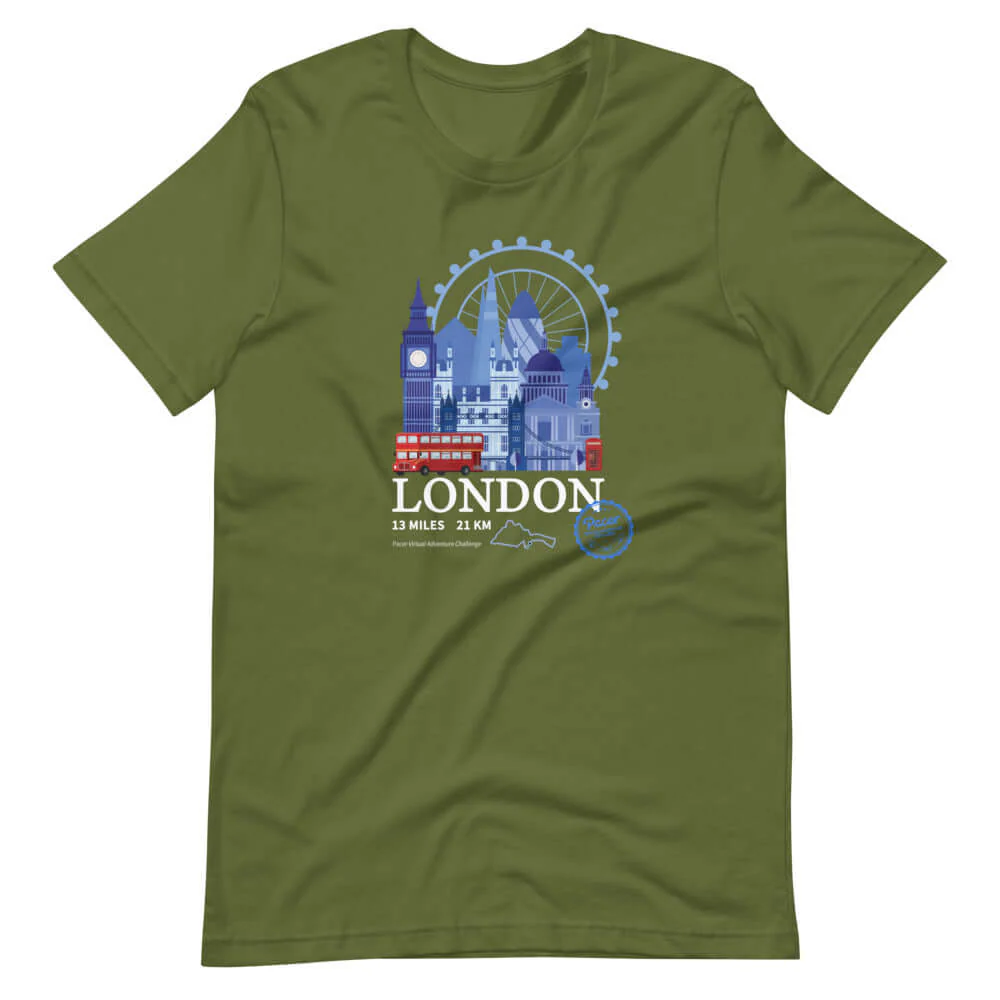 London Virtual Challenge Unisex T-Shirt - Image 4